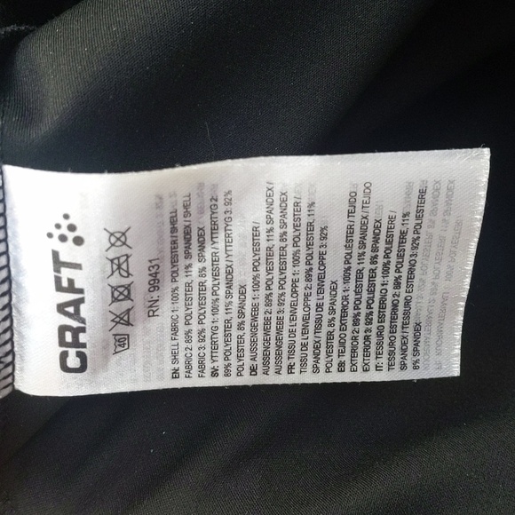 Craft L3 Protection Black & Pink Full Zip Cycling Jacket - Women's XL - Picture 6 of 8